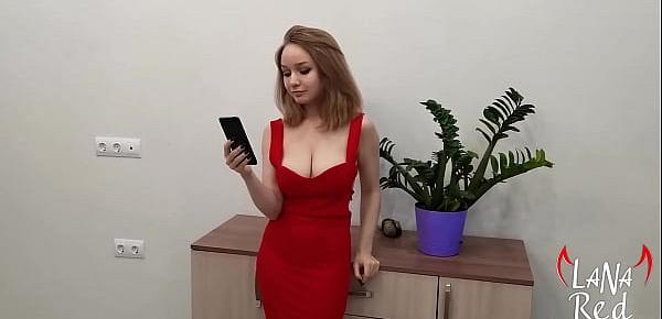  I Took the Phone from Busty Insta-Chick and Rough Fucked Her POV
